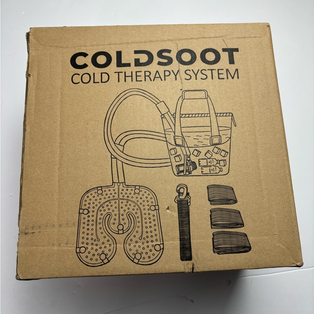 COLDSOOT Cold Therapy Machine for‎ knee with Programmable Timer, Portable